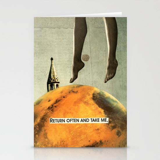 return often and take me Stationery Cards