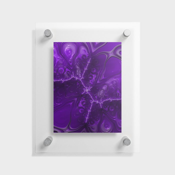 Amethyst #6 Floating Acrylic Print