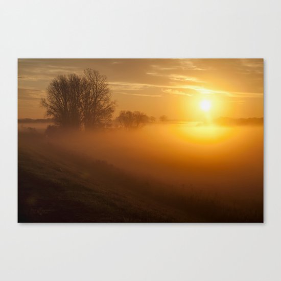 Morning's Glow Canvas Print