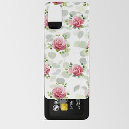 Rose and Eucalyptus Pattern Android Card Case