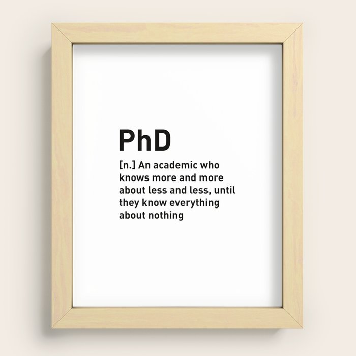 Recessed Framed Print