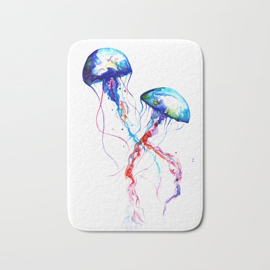 Jellyfish Bath Mat