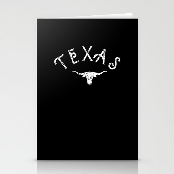 Texas Western Bull Vintage Pride Stationery Cards