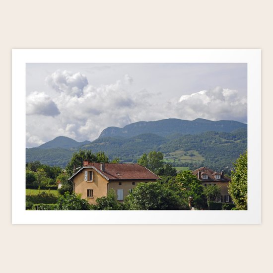 Saint-Lizier, France Art Print