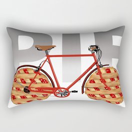 I Ride for the Pie Rectangular Pillow