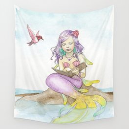 Precocious mermaid - MerMay 2018 Wall Tapestry