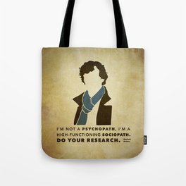 Sherlock Tote Bag