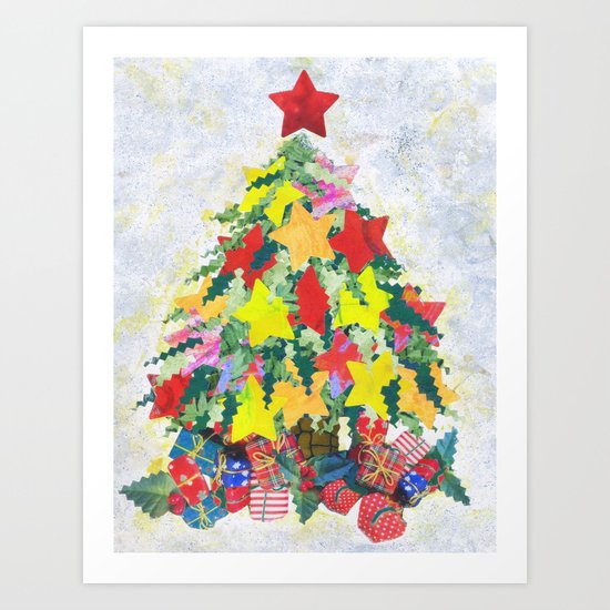 Santa's Work is Done Art Print
