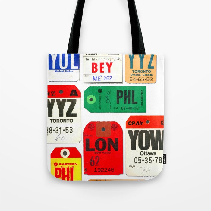 vintage luggage tags