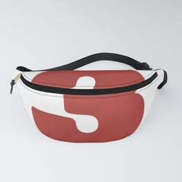 3 (Maroon & White Number) Fanny Pack