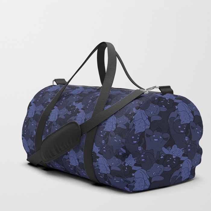 Atelier Siempre Cat Camo: Crowning Cobalt Duffle Bag