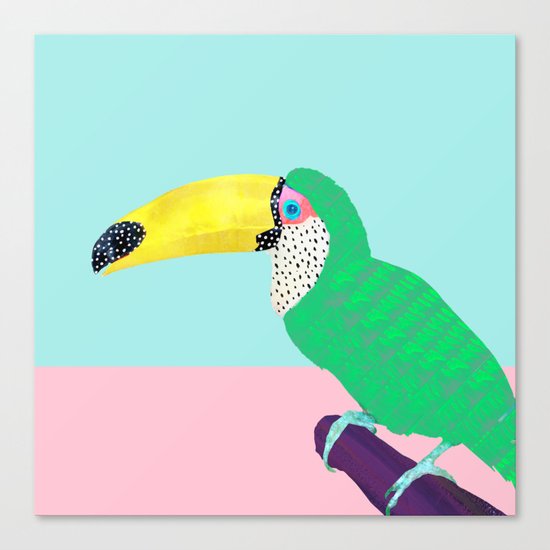 Chilling Toucan Canvas Print