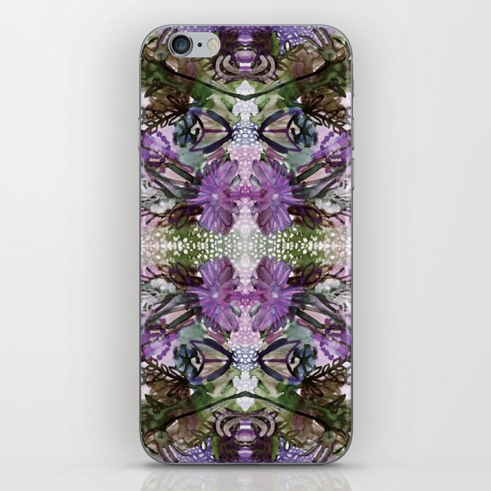 Psychedelic Positive Notes Lavender Zoom iPhone Skin