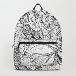 BERTRAND RUSSELL pencil portrait .1 Backpack