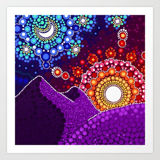 Sunset Art Print