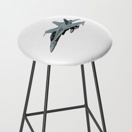 Jet Hornet Fighter Plane USA For Kids Air Force Bar Stool