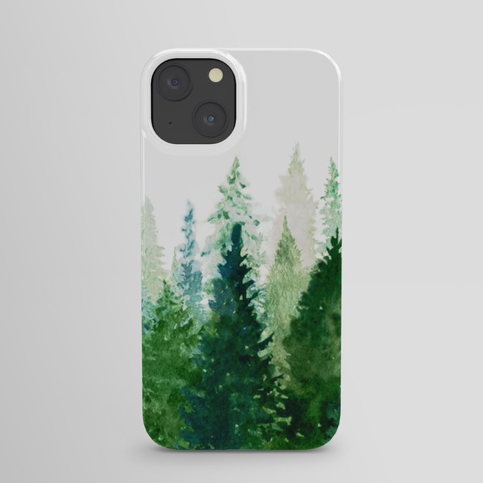 Pine Trees 2 iPhone Case