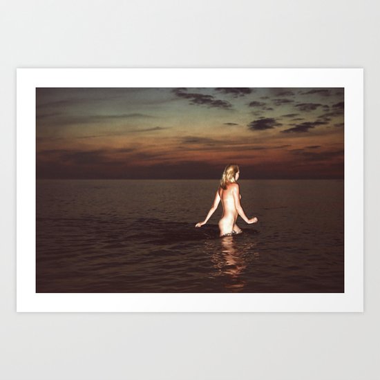 Naked Youth Art Print