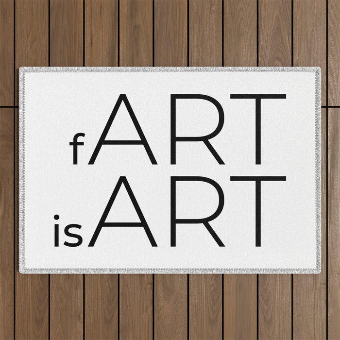 fArt is Art Outdoor Rug