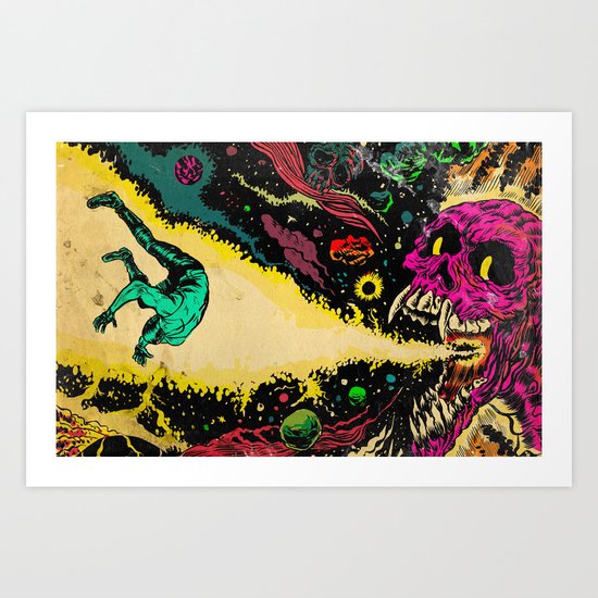 Interstellar Overdrive Art Print