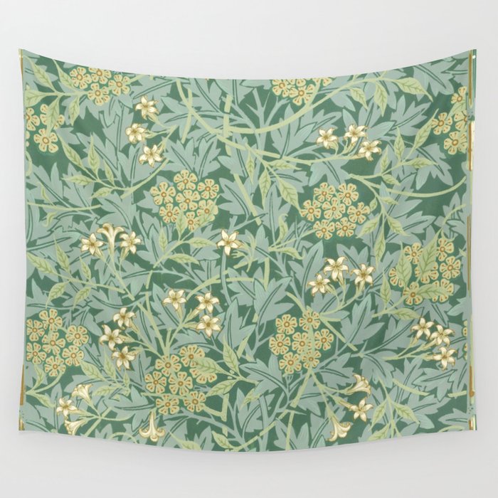 Jasmine by William Morris Wall Tapestry