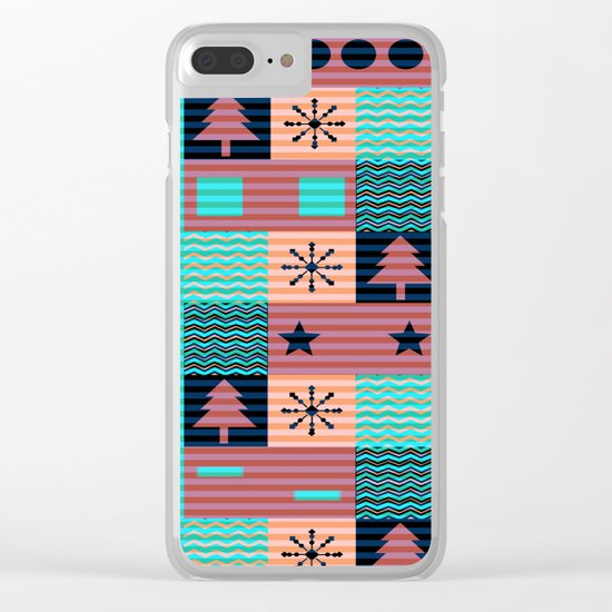 Christmas decoration II Clear iPhone Case