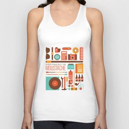Everything But The Moustache Tank Top