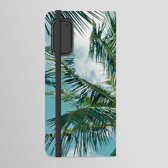 Niu Ololani Coconut Tree Hawaii Tropical Palm Trees Kaluaihākōkō Android Wallet Case