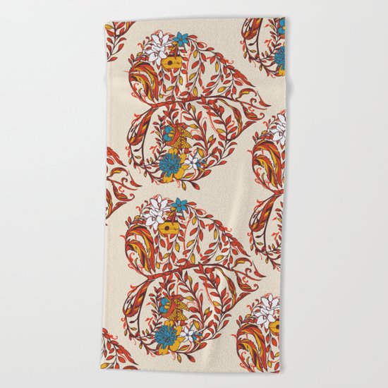 Just Like Home Beach Towel