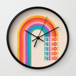 Rainbow Friends Wall Clock