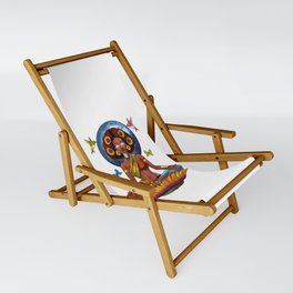 African Woman Hippie Sling Chair
