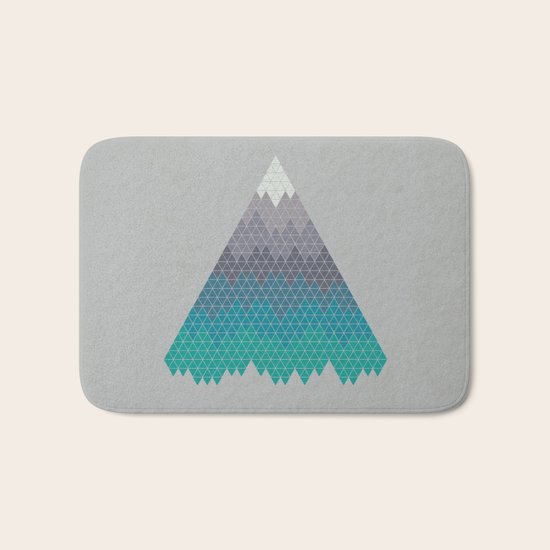 Many Mountains Bath Mat