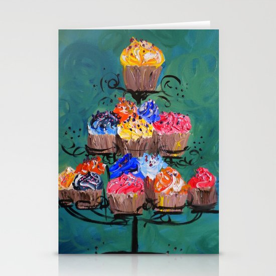 Sweet Cakes Stationery Cards