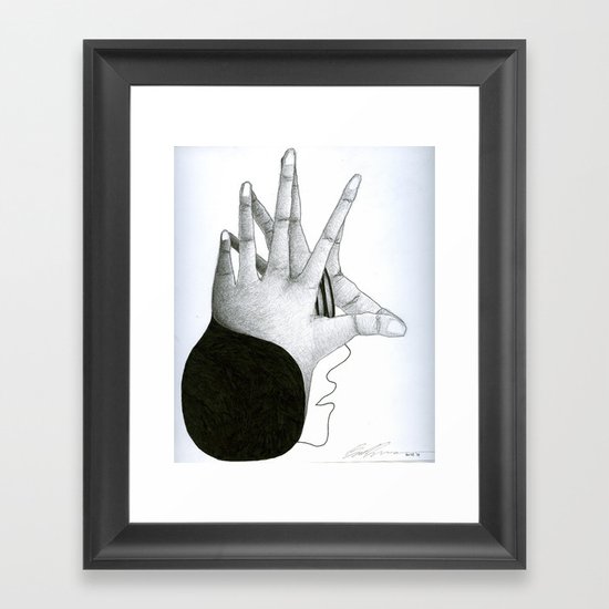 Thoughts Framed Art Print