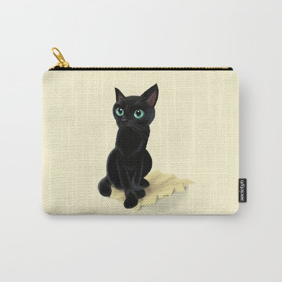 Black little kitty Carry-All Pouch