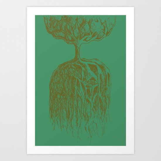 One Tree Planet *remastered* Art Print