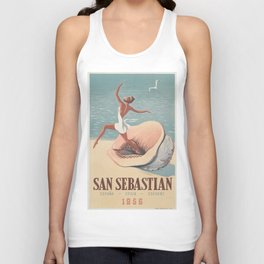 Vintage poster - San Sebastian Tank Top