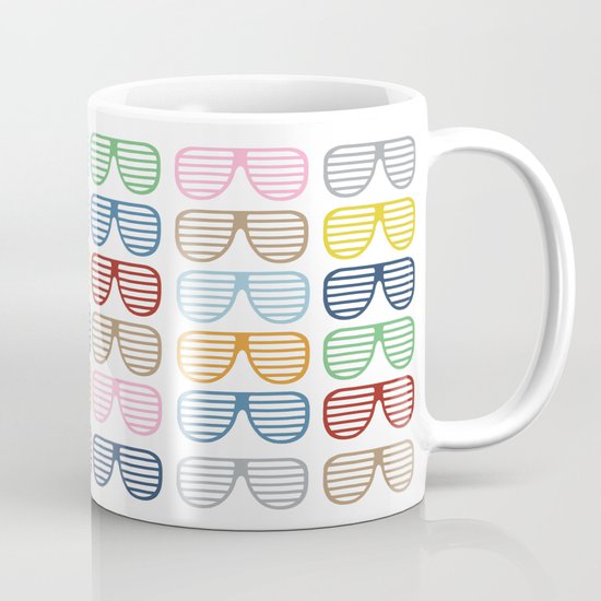 Rainbow Shutter Shades Mug