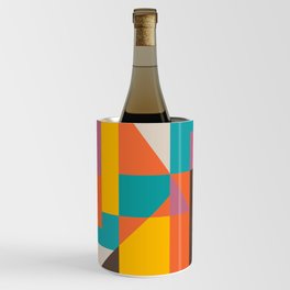 Colorful Shapes Architecture Wine Chiller