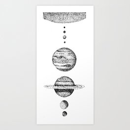 Spaced Art Print