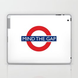 London Underground Mind The Gap Laptop Skin