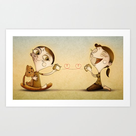 Phone Art Print