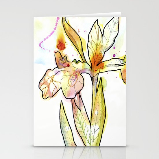 Queen Flower Stationery Cards