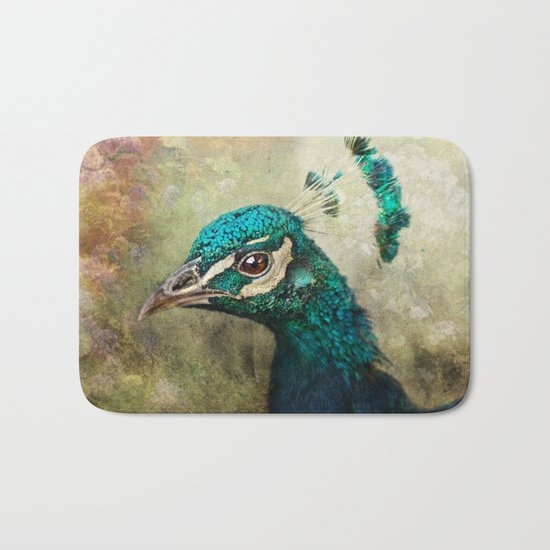 Peacock Bath Mat