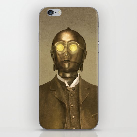Baron Von Three PO - square format iPhone & iPod Skin