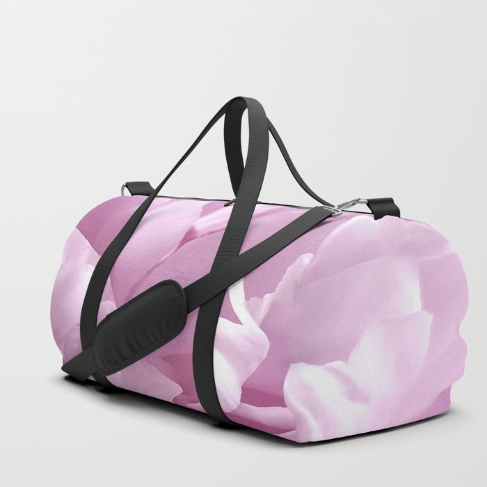 Magenta Peony Macro Beauty Duffle Bag