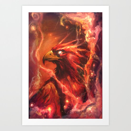 Fawkes Art Print
