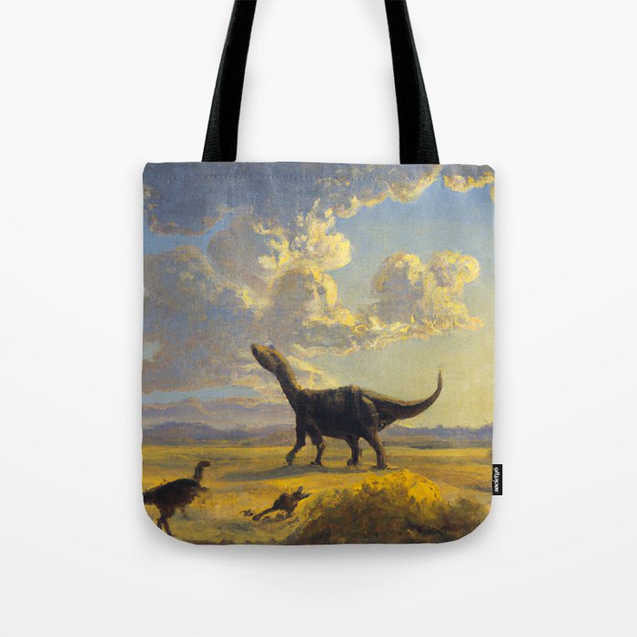 When Dinos Roamed Tote Bag