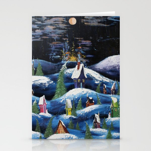 Winter Magic Stationery Cards