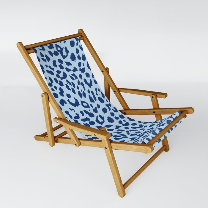 Blue new arrivals leopard chair